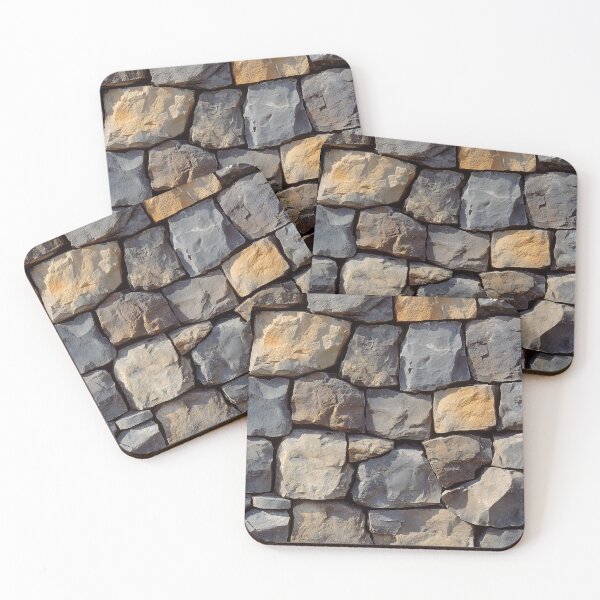 Item preview, Rustic Stone Wall Texture designed and sold by Suzana Djordjevic.
