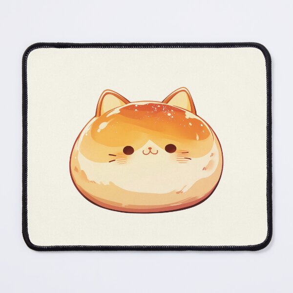 Item preview, Cat Japanese Milk Bun designed and sold by NikoNekoDesigns.
