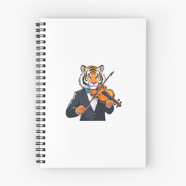 Item preview, A tiger plays the violin designed and sold by Maaatl.