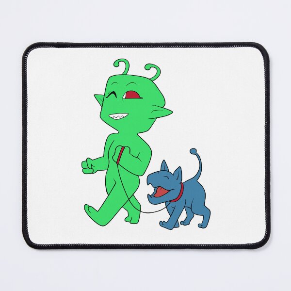 Item preview, Copy of Cute Alien Walking Their dog, F designed and sold by ActionJack1153.