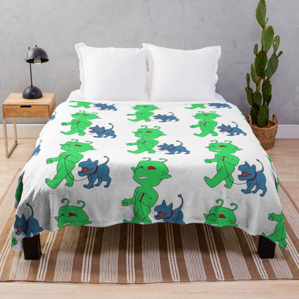 Item preview, Copy of Cute Alien Walking Their dog, F designed and sold by ActionJack1153.