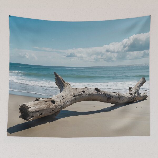 Item preview, Driftwood on Maui Beach Photographic  designed and sold by SOUFIANE1991.