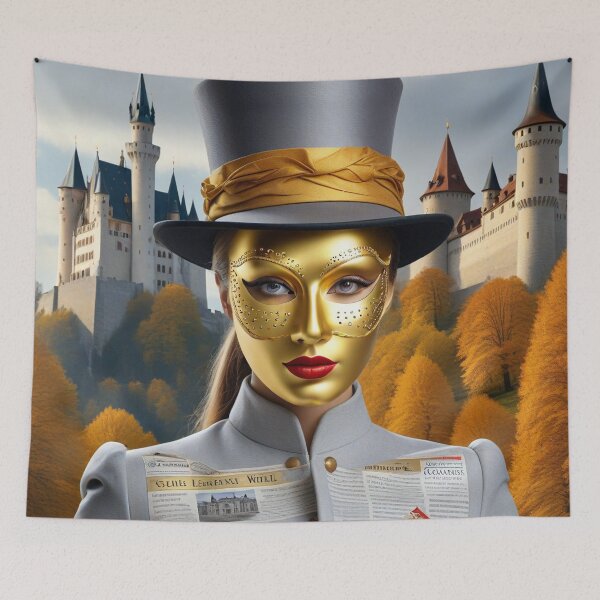 Item preview, Clara the News Girl visits the castles of Germany designed and sold by roman747.