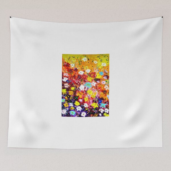Item preview, Abstract Flowers Painting designed and sold by SamirArt.