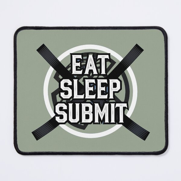 Item preview, Martial arts eat sleep submit BJJ box green designed and sold by Newhyperion.