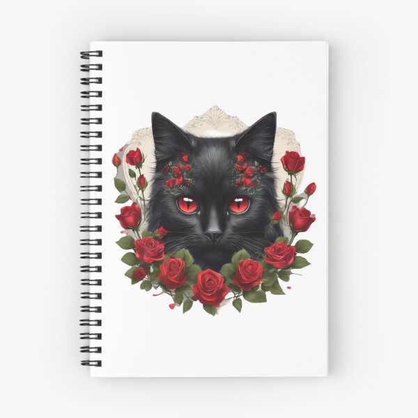 Item preview, Gato en rosas designed and sold by TeeTemptation.