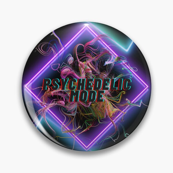 Item preview, "Psychedelic Mode: Neon Awakening" designed and sold by NosionDesigns.
