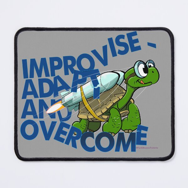 Item preview, Turtle Improvise, Adapt and Overcome designed and sold by Steve Parknsons.