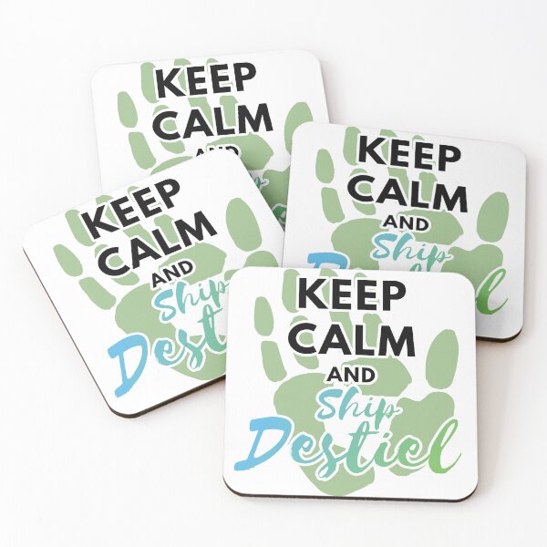 Item preview, Keep calm and ship Destiel designed and sold by Melle-OtterWise.