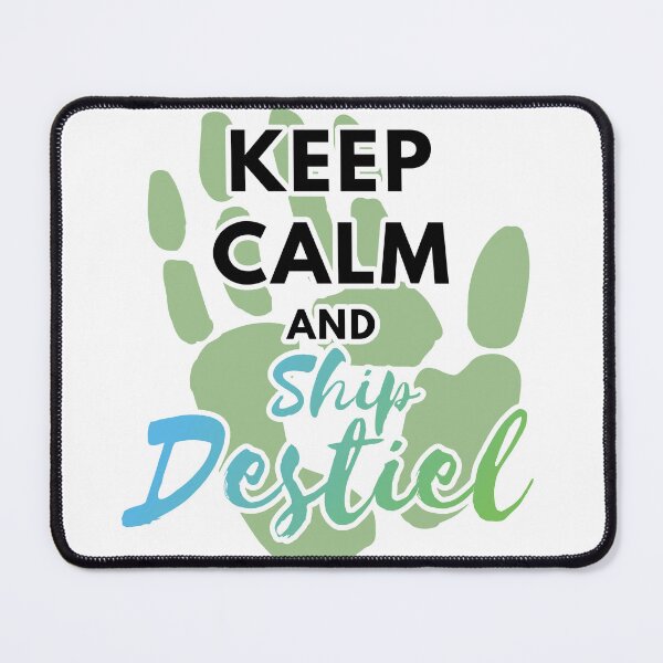 Item preview, Keep calm and ship Destiel designed and sold by Melle-OtterWise.