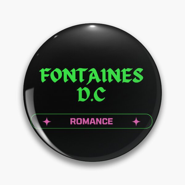 Artikelvorschau, Fontaines D.C. Romanze entworfen und verkauft von Neon Noise.