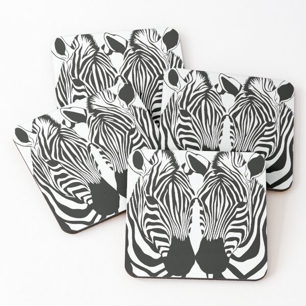 Item preview, Zebra Reflections: Bold and Symmetrical designed and sold by Suzana Djordjevic.