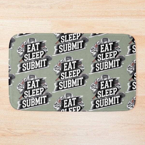 Item preview, Martial arts eat sleep submit BJJ gi green designed and sold by Newhyperion.
