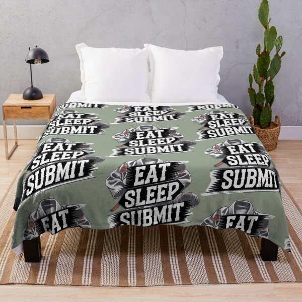 Item preview, Martial arts eat sleep submit BJJ gi green designed and sold by Newhyperion.