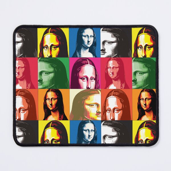 Item preview, Pop Mona Lisa Pattern designed and sold by VibeHiveThreads.