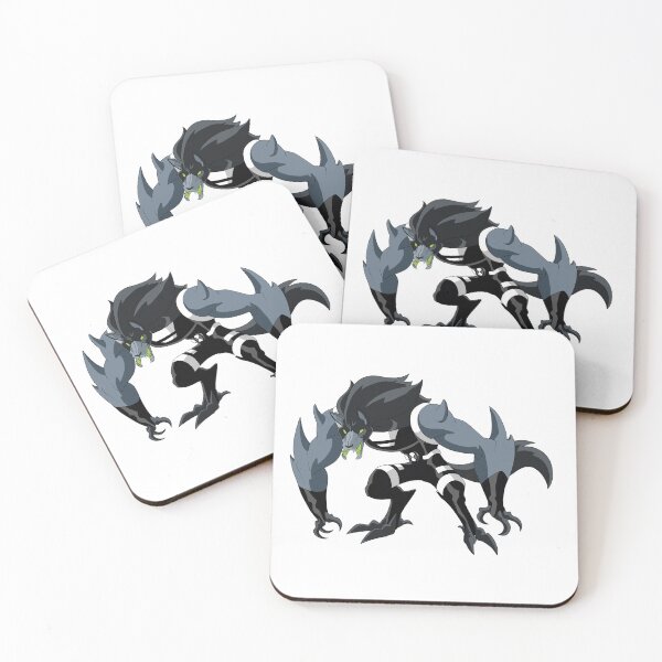 Item preview, Wolf alien cartoon adult form, B10 fan art sticker designed and sold by ActionJack1153.