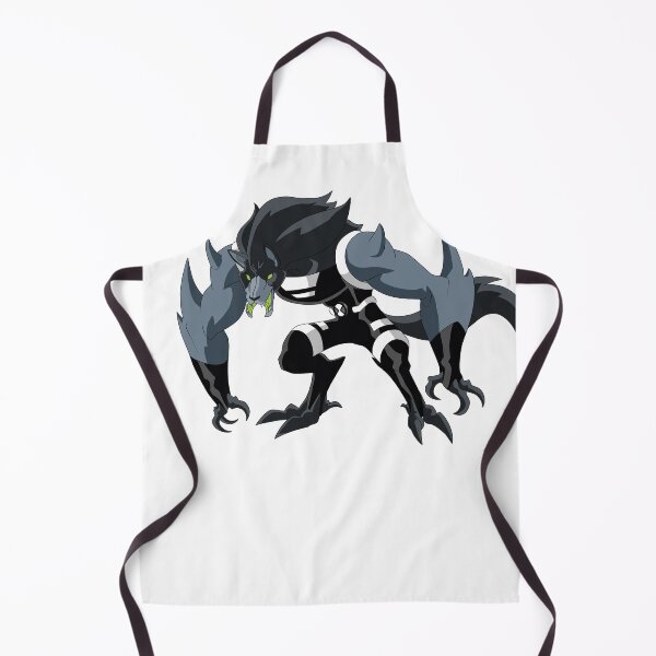 Item preview, Wolf alien cartoon adult form, B10 fan art sticker designed and sold by ActionJack1153.