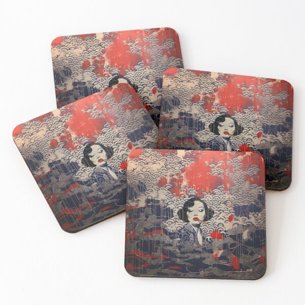 Item preview, Shanghai Smoking Girl Patchwork designed and sold by Meeheemaha.