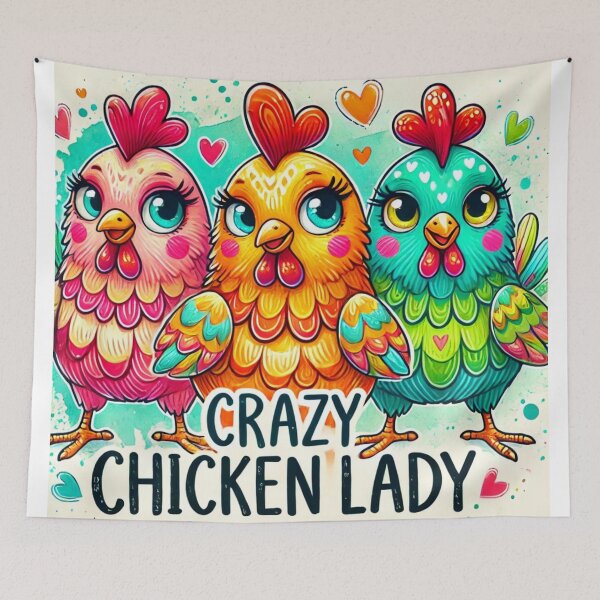 Item preview, Crazy Chicken Lady designed and sold by deniz kaya.
