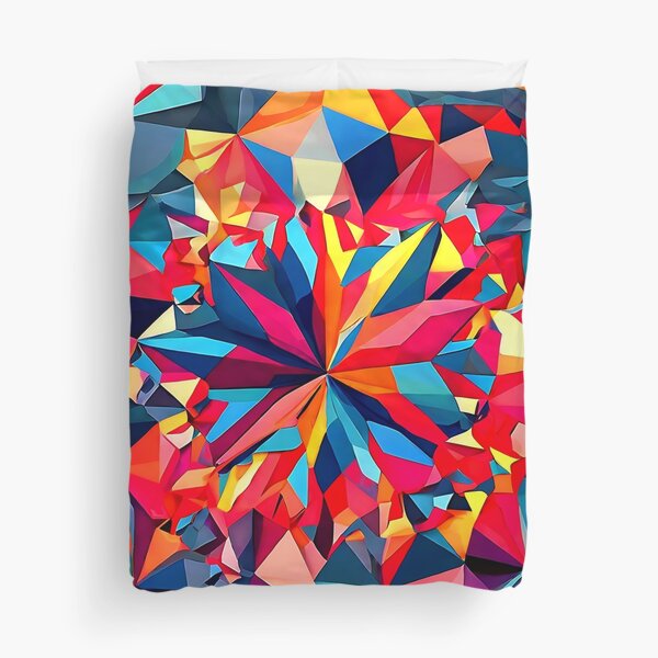 Item preview, Low poly design featuring a kaleidoscope of colors for a visually captivating look  designed and sold by Tchoice.
