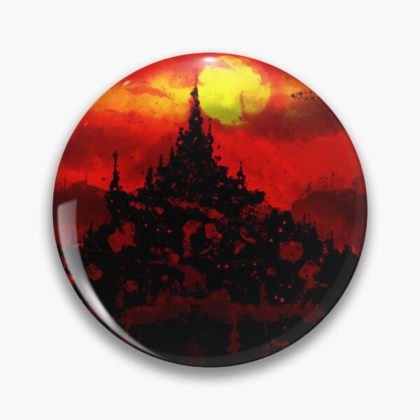 Item preview, Castle under the red moon designed and sold by Emicat1159.