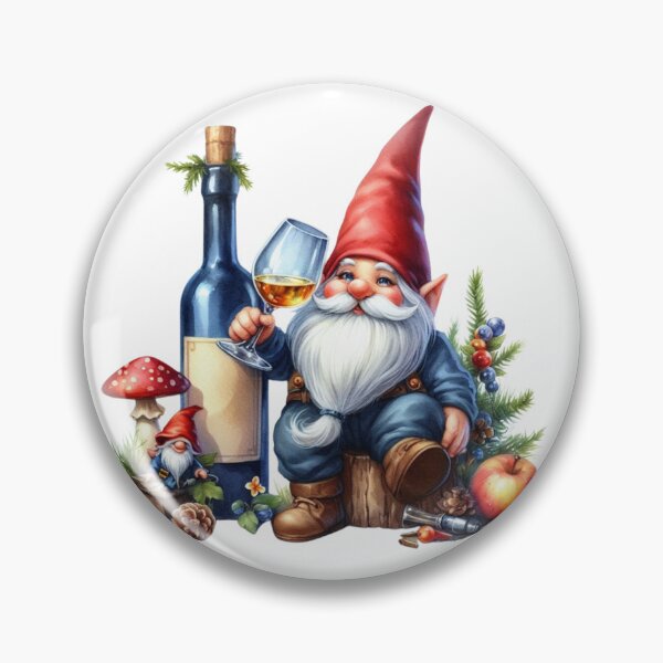 Item preview, Gnome,Wine ,Christmas, designed and sold by deniz kaya.