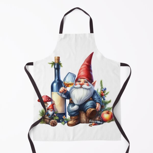 Item preview, Gnome,Wine ,Christmas, designed and sold by deniz kaya.