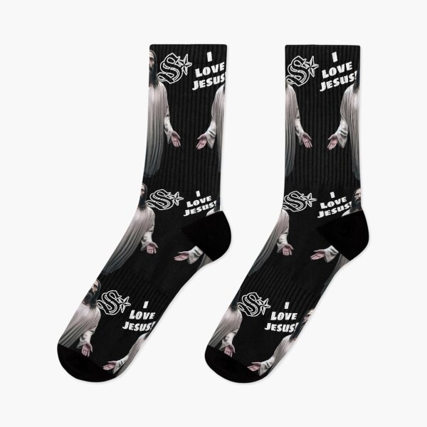 Item preview, I Love Jesus designed and sold by Sevenfold Theory Clothing.