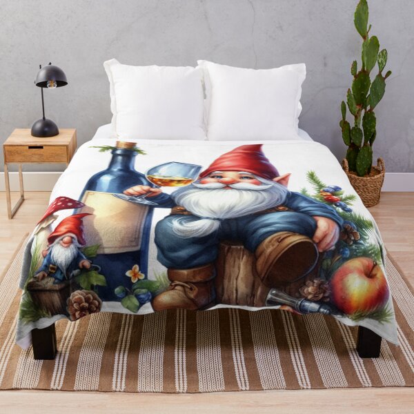 Item preview, Gnome,Wine ,Christmas, designed and sold by deniz kaya.