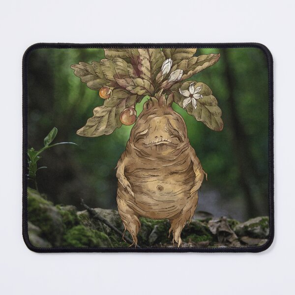 Item preview, Goblincore Ethereal Mandrake Woodland Forest Trees designed and sold by WildWoodlandWitch.