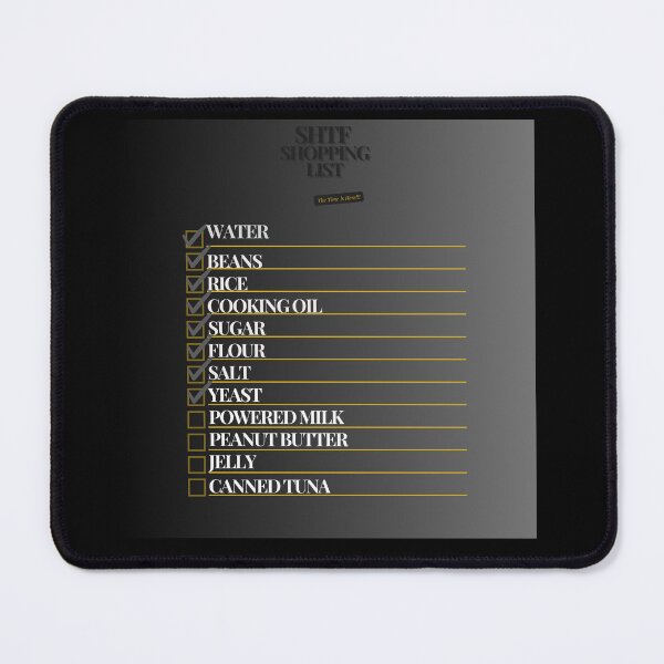 Item preview, SHFT Shopping List designed and sold by sarcasm84.