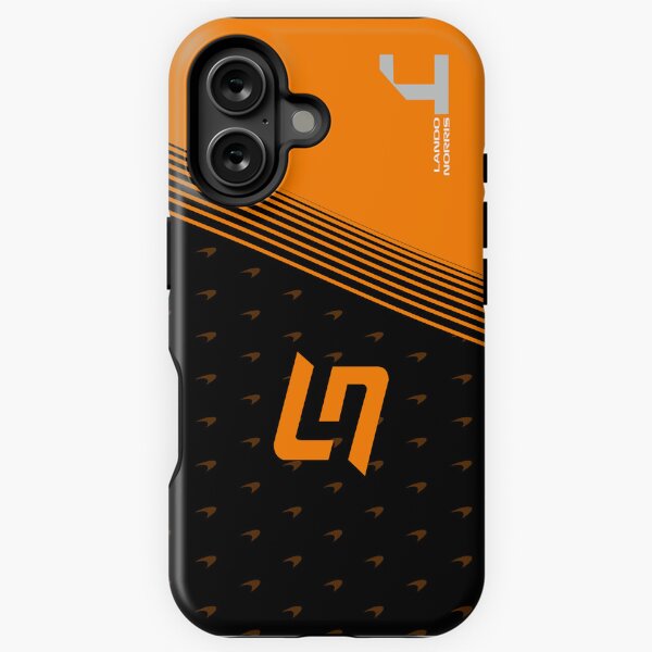 Item preview, Lando Norris Mclaren Formula One iPhone Case and Phone Covers Best gift for F1 Fans designed and sold by Pink Polar F1.