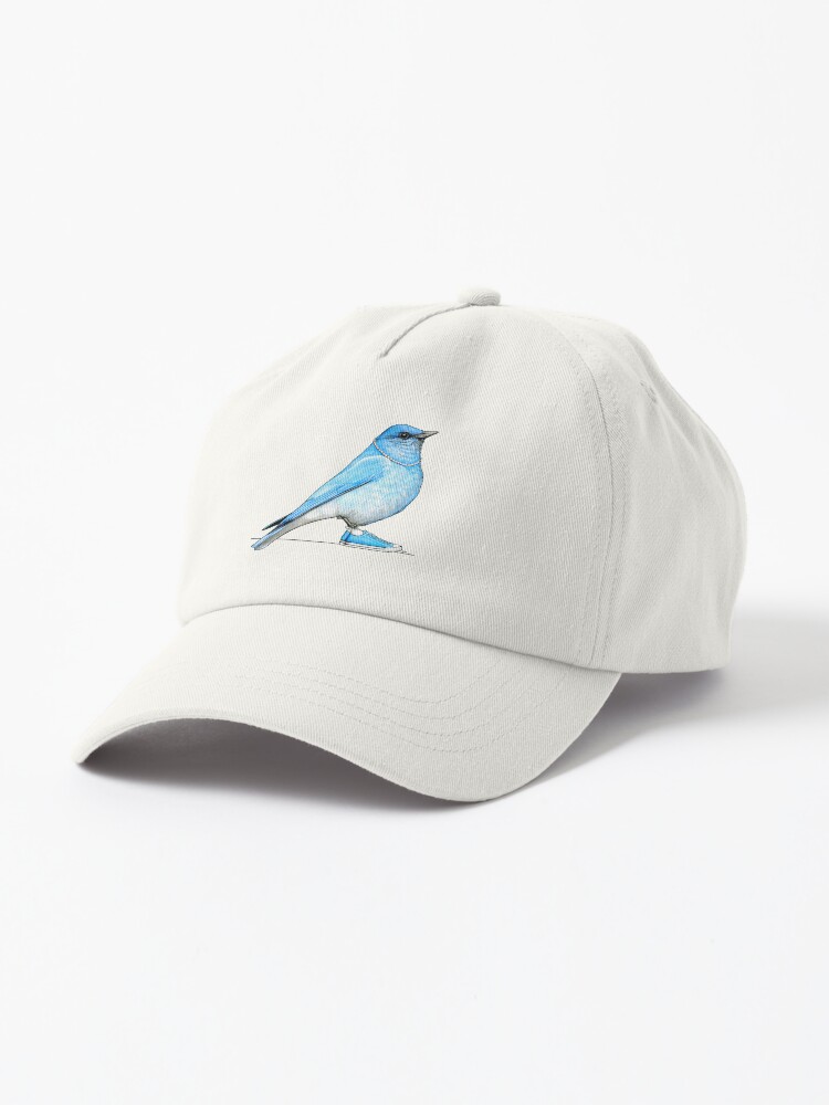 Thumbnail 1 of 7, Cap, Bluebird in Pearls and Chucks designed and sold by JimsBirds.