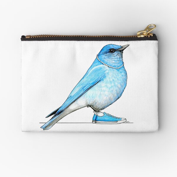 Item preview, Bluebird in Pearls and Chucks designed and sold by JimsBirds.