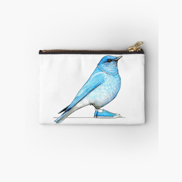 Item preview, Bluebird in Pearls and Chucks designed and sold by JimsBirds.