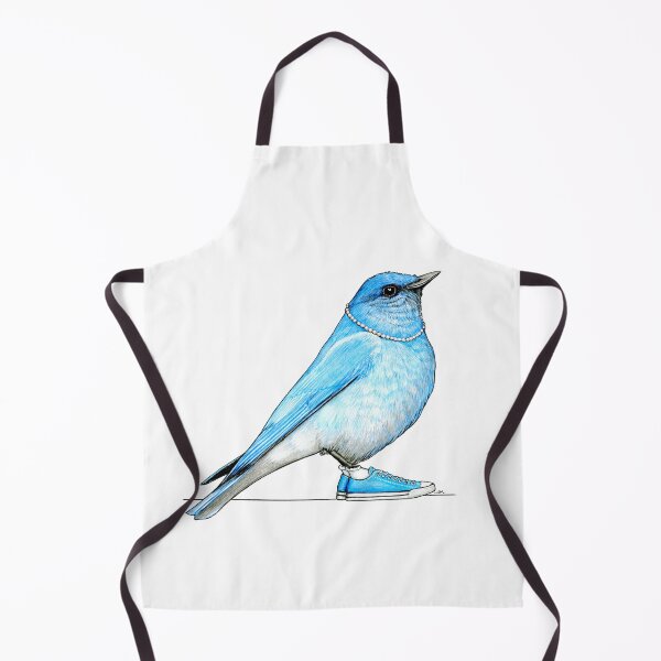 Item preview, Bluebird in Pearls and Chucks designed and sold by JimsBirds.