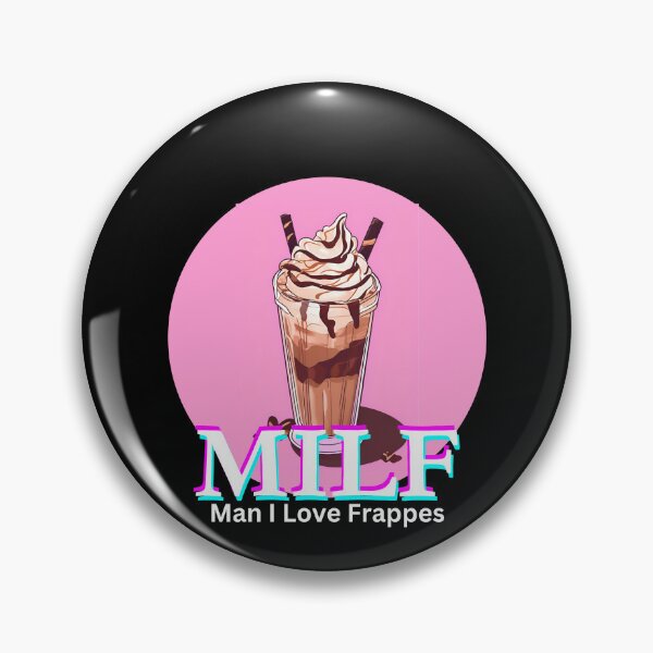 Item preview, MILF Man I Love Frappes Classic Black Tee designed and sold by GeekySexyCool.