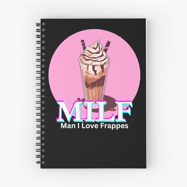 Item preview, MILF Man I Love Frappes Classic Black Tee designed and sold by GeekySexyCool.