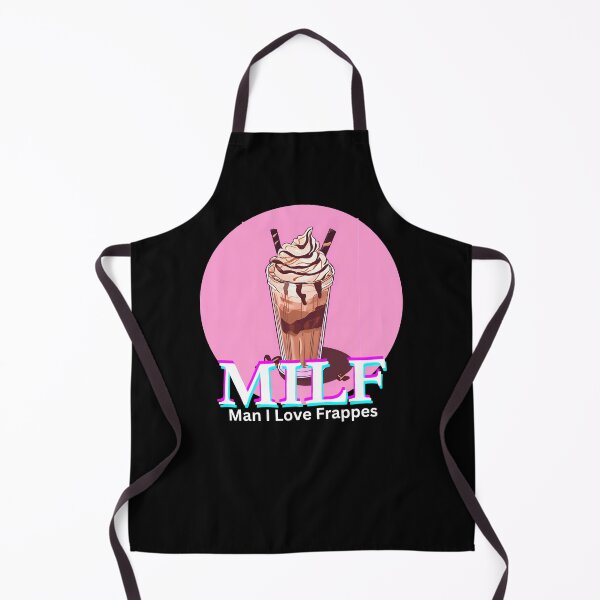 Item preview, MILF Man I Love Frappes Classic Black Tee designed and sold by GeekySexyCool.