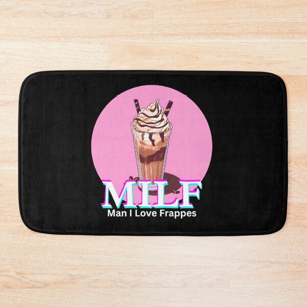 Item preview, MILF Man I Love Frappes Classic Black Tee designed and sold by GeekySexyCool.