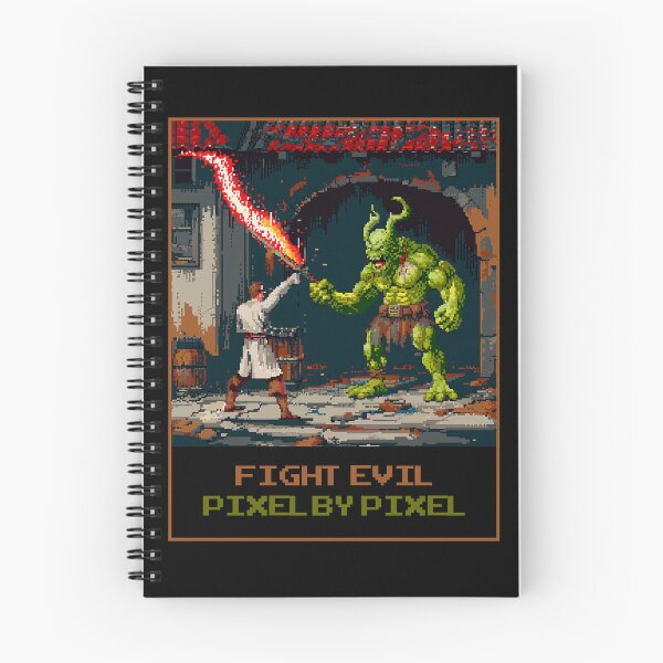 Item preview, Fight Evil Pixel by Pixel designed and sold by MagicAxe.