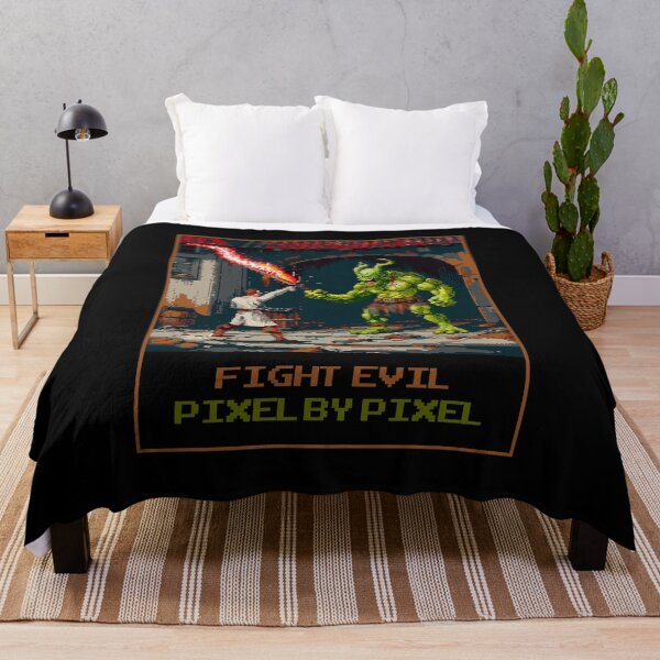 Item preview, Fight Evil Pixel by Pixel designed and sold by MagicAxe.