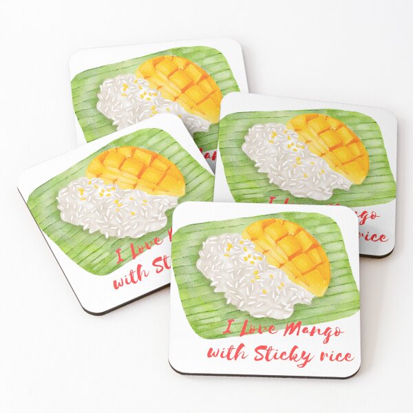 Item preview, I love mango with sticky rice designed and sold by rainyfc87.