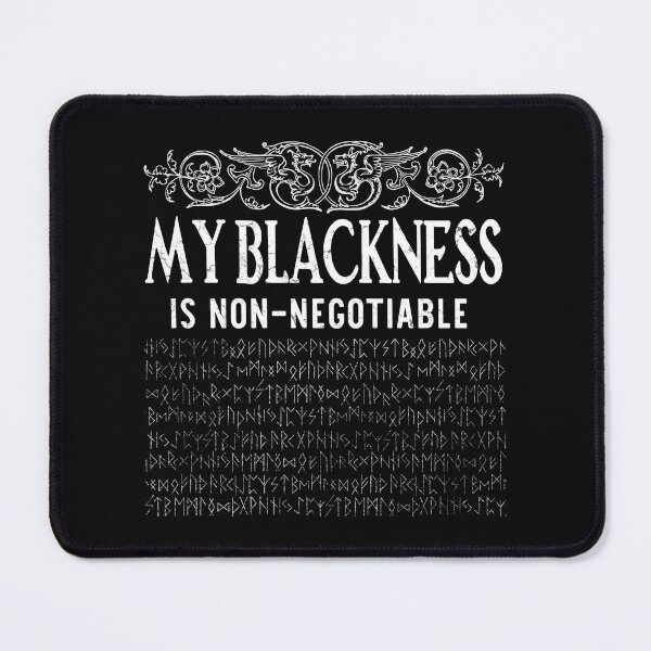 Item preview, My Blackness is Non-negotiable designed and sold by CreepyCornerArt.