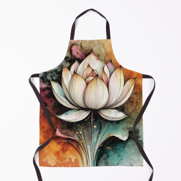 Item preview, A lotus flower, with delicate petals designed and sold by NiRia Spot.