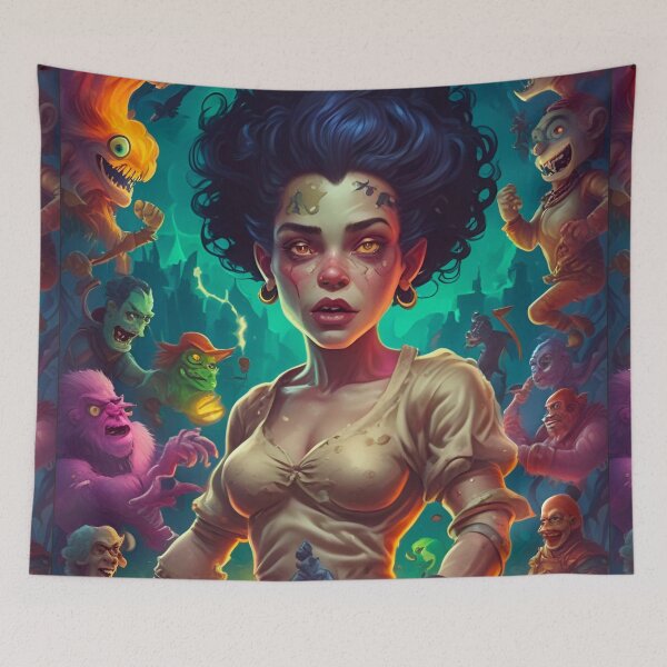Item preview, Bride of Frankenstein designed and sold by MatrixTattoo.