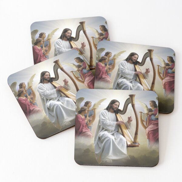 Item preview, Angel playing harp  designed and sold by Obinne.