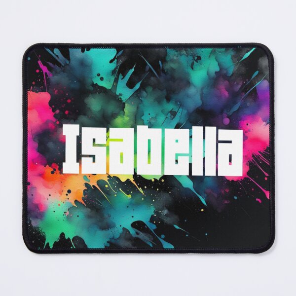Item preview, Custom Neon Name Isabella designed and sold by Gabriela McDaniel.