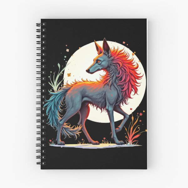 Item preview, Caligreyhound with vibrant flowing fur designed and sold by artwaves.