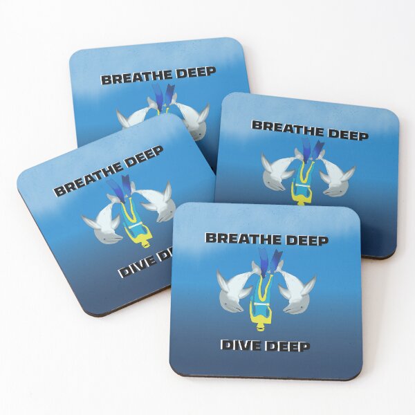 Item preview, Breathe deep, Dive deep designed and sold by Solus Christus.
